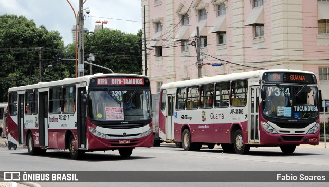 Transurb AE-32017 na cidade de Belém, Pará, Brasil, por Fabio Soares. Número da foto: #10940645.