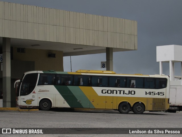 Empresa Gontijo de Transportes 14545 na cidade de Caruaru, Pernambuco, Brasil, por Lenilson da Silva Pessoa. ID da foto: 10940030.