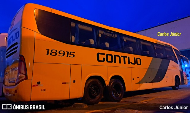Empresa Gontijo de Transportes 18915 na cidade de Goiânia, Goiás, Brasil, por Carlos Júnior. Número da foto: #10938007.
