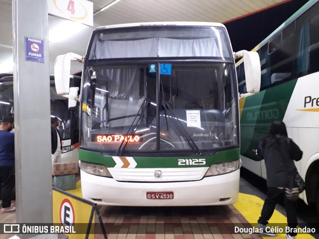 Empresa Gontijo de Transportes 21125 na cidade de João Monlevade, Minas Gerais, Brasil, por Douglas Célio Brandao. Número da foto: #10938361.