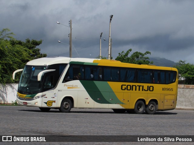 Empresa Gontijo de Transportes 18965 na cidade de Caruaru, Pernambuco, Brasil, por Lenilson da Silva Pessoa. Número da foto: #10939929.