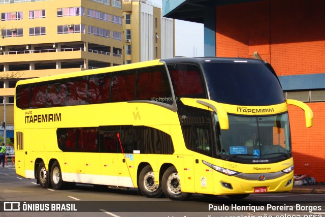 Viação Itapemirim 17037 na cidade de Porto Alegre, Rio Grande do Sul, Brasil, por Paulo Henrique Pereira Borges. ID da foto: 10937953.