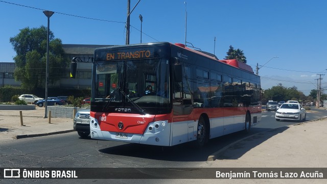 STU Santiago Transporte Urbano SPBL76 na cidade de Maipú, Santiago, Metropolitana de Santiago, Chile, por Benjamín Tomás Lazo Acuña. Número da foto: #10937848.
