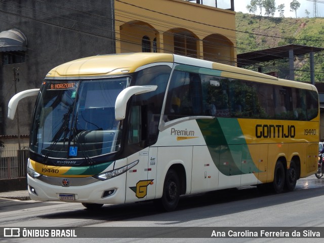 Empresa Gontijo de Transportes 19440 na cidade de Timóteo, Minas Gerais, Brasil, por Ana Carolina Ferreira da Silva. ID da foto: 10938494.