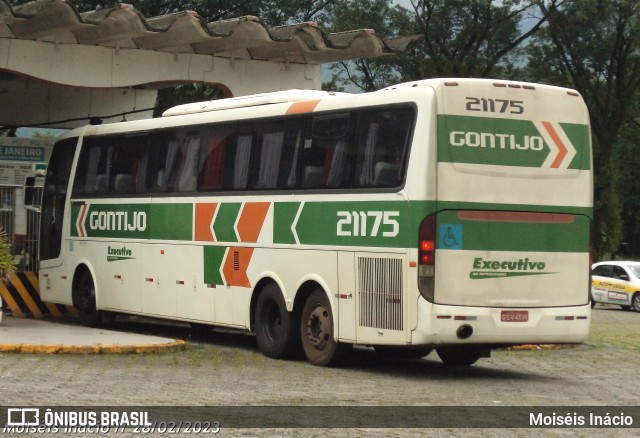 Empresa Gontijo de Transportes 21175 na cidade de Cubatão, São Paulo, Brasil, por Moiséis Inácio. ID da foto: 10939430.