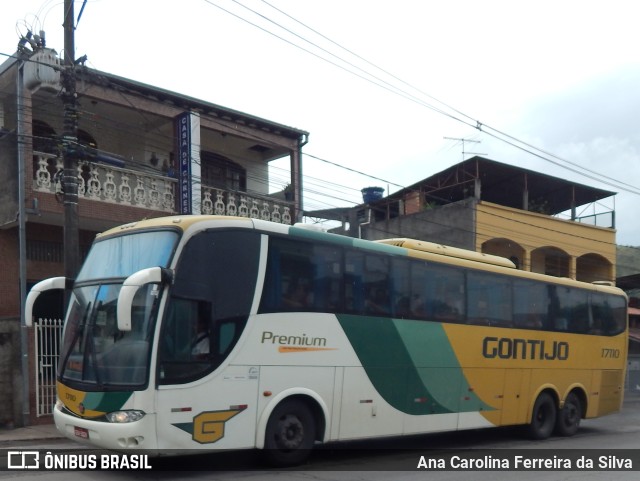 Empresa Gontijo de Transportes 17110 na cidade de Timóteo, Minas Gerais, Brasil, por Ana Carolina Ferreira da Silva. ID da foto: 10938864.