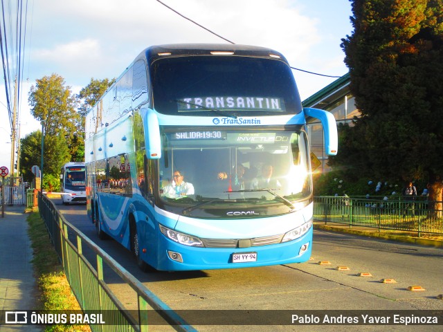 TranSantin SHYY94 na cidade de Valdivia, Valdivia, Los Ríos, Chile, por Pablo Andres Yavar Espinoza. Número da foto: #10940261.