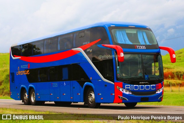 Viação Riodoce 772305 na cidade de Barra do Piraí, Rio de Janeiro, Brasil, por Paulo Henrique Pereira Borges. Número da foto: #10940416.