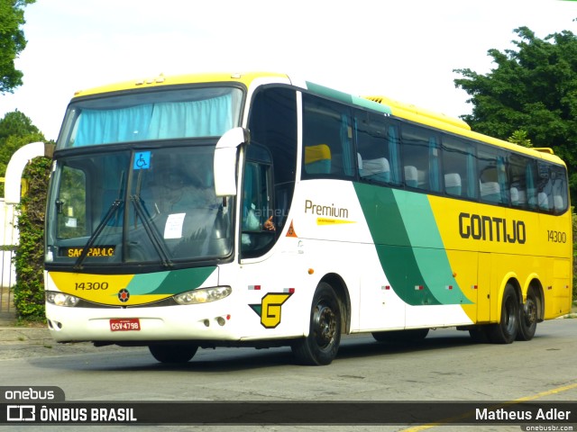 Empresa Gontijo de Transportes 14300 na cidade de São Paulo, São Paulo, Brasil, por Matheus Adler. Número da foto: #10939306.