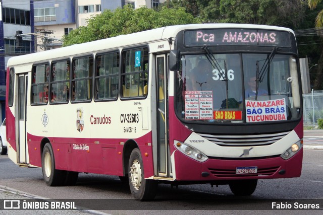 Viação Santa Rosa CV-32603 na cidade de Belém, Pará, Brasil, por Fabio Soares. ID da foto: 10938881.