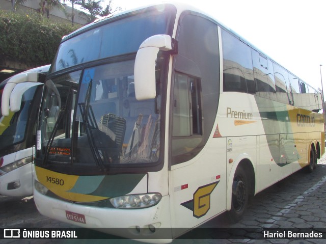 Empresa Gontijo de Transportes 14580 na cidade de Belo Horizonte, Minas Gerais, Brasil, por Hariel Bernades. Número da foto: #11001391.