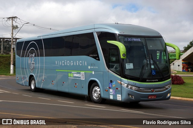 Viação Garcia 8174 na cidade de Londrina, Paraná, Brasil, por Flavio Rodrigues Silva. ID da foto: 11001082.