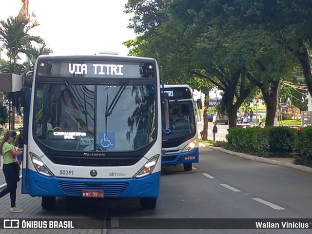Transol Transportes Coletivos 50391 na cidade de Florianópolis, Santa Catarina, Brasil, por Wallan Vinicius. Número da foto: #11001168.