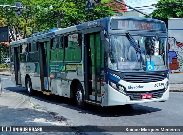 Urca Auto Ônibus 40789 na cidade de Belo Horizonte, Minas Gerais, Brasil, por Kaique Marquês Medeiros . Número da foto: #10999849.