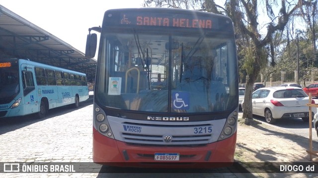 Viação Rocio 3215 na cidade de Paranaguá, Paraná, Brasil, por DIOGO dd. Número da foto: #11001087.