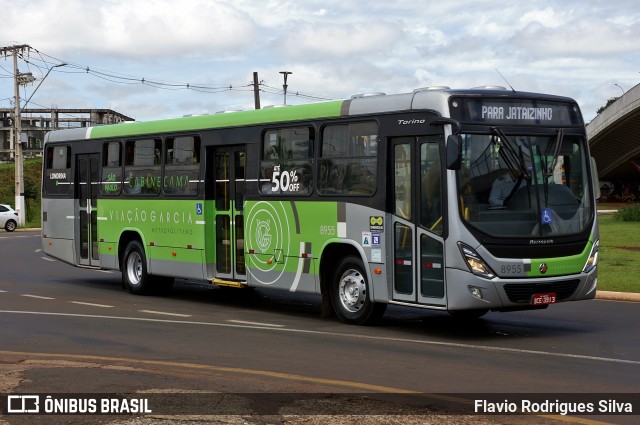 Viação Garcia 8955 na cidade de Londrina, Paraná, Brasil, por Flavio Rodrigues Silva. Número da foto: #11001033.