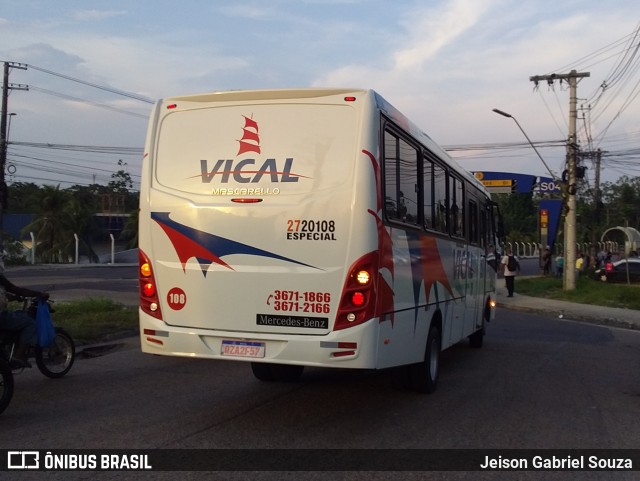 VICAL - Viação Caravelas Ltda. > Vical Tur 2720108 na cidade de Manaus, Amazonas, Brasil, por Jeison Gabriel Souza. ID da foto: 11000292.