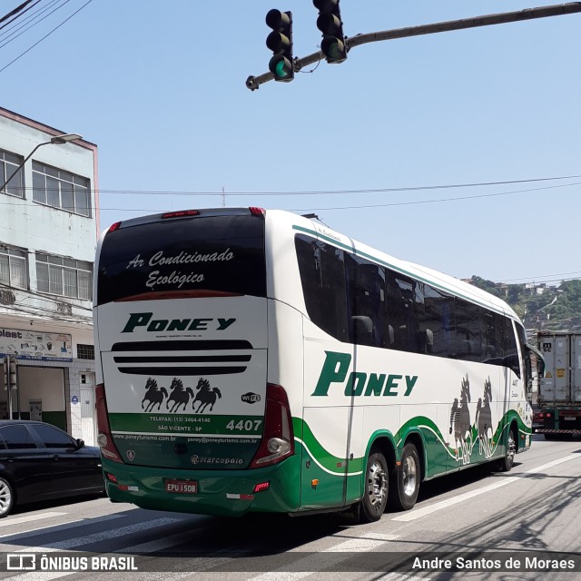 Trans Poney 4407 na cidade de Santos, São Paulo, Brasil, por Andre Santos de Moraes. Número da foto: #11000181.
