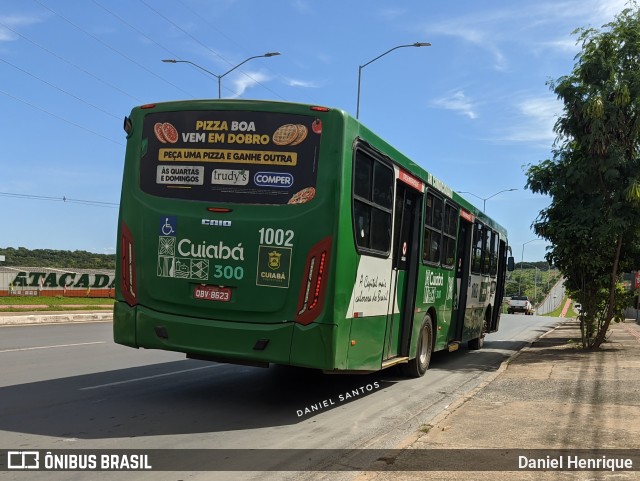 Viação Paraense Cuiabá Transportes 1002 na cidade de Cuiabá, Mato Grosso, Brasil, por Daniel Henrique. Número da foto: #11002946.