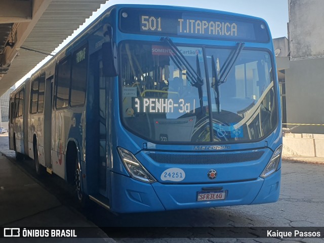 Unimar Transportes 24251 na cidade de Vila Velha, Espírito Santo, Brasil, por Kaique Passos. Número da foto: #11000664.