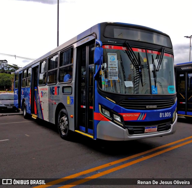 Next Mobilidade - ABC Sistema de Transporte 81.805 na cidade de Barueri, São Paulo, Brasil, por Renan De Jesus Oliveira. ID da foto: 11002592.