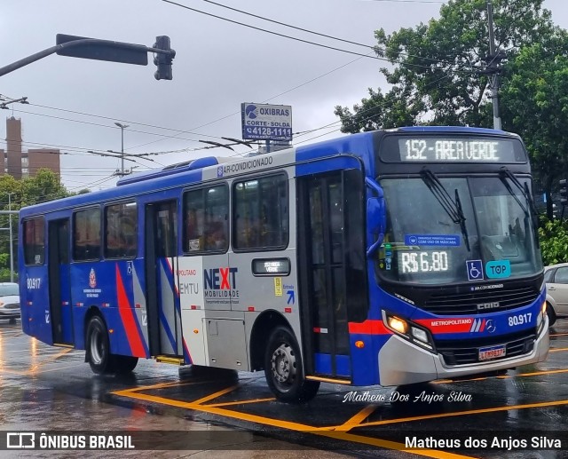 Next Mobilidade - ABC Sistema de Transporte 80.917 na cidade de São Bernardo do Campo, São Paulo, Brasil, por Matheus dos Anjos Silva. Número da foto: #11002760.