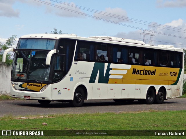 Viação Nacional 10530 na cidade de Teresina, Piauí, Brasil, por Lucas Gabriel. ID da foto: 11000724.