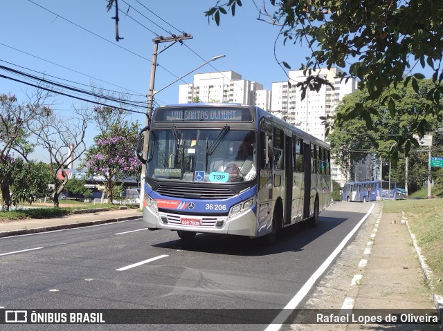 Vipol Transportes Rodoviários - TIPBUS - Transportes Intermunicipal 36.206 na cidade de Guarulhos, São Paulo, Brasil, por Rafael Lopes de Oliveira. Número da foto: #10999947.