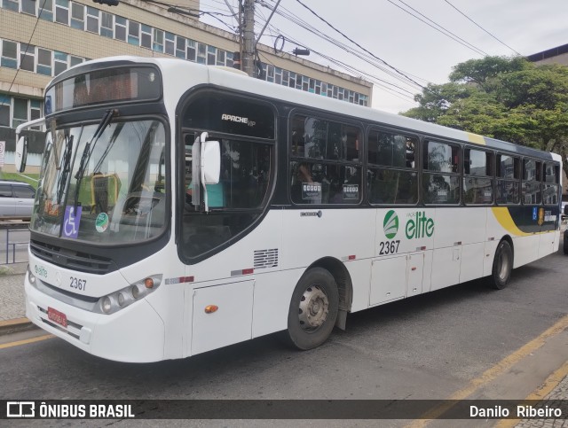 Viação Elite 2367 na cidade de Volta Redonda, Rio de Janeiro, Brasil, por Danilo  Ribeiro. Número da foto: #11000682.