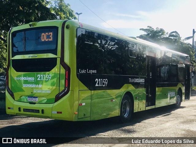 Viação Pendotiba 2.1.159 na cidade de Niterói, Rio de Janeiro, Brasil, por Luiz Eduardo Lopes da Silva. Número da foto: #11001574.