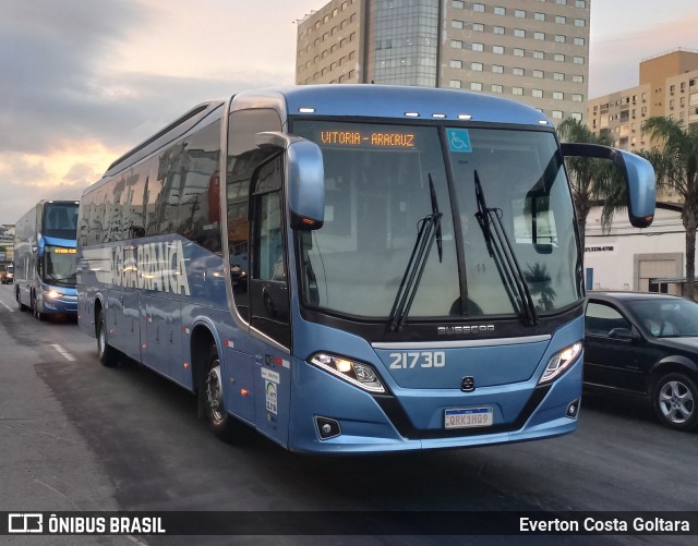 Viação Águia Branca 21730 na cidade de Cariacica, Espírito Santo, Brasil, por Everton Costa Goltara. Número da foto: #10999963.