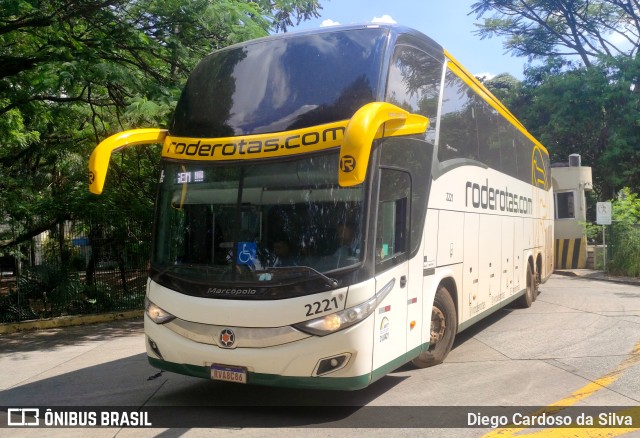 RodeRotas - Rotas de Viação do Triângulo 2221 na cidade de São Paulo, São Paulo, Brasil, por Diego Cardoso da Silva. Número da foto: #11000195.