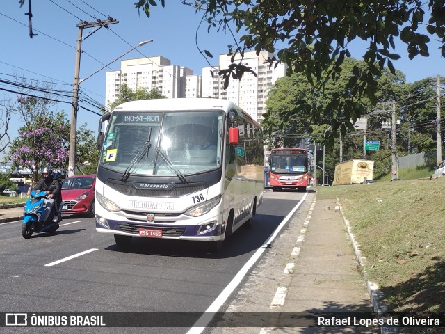 Viação Piracicabana 736 na cidade de Guarulhos, São Paulo, Brasil, por Rafael Lopes de Oliveira. Número da foto: #10999949.