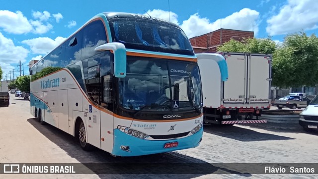 Viatran - Viação TransBrasília 5280 na cidade de Tanhaçu, Bahia, Brasil, por Flávio  Santos. Número da foto: #10999989.