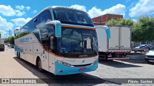 Viatran - Viação TransBrasília 5280 na cidade de Tanhaçu, Bahia, Brasil, por Flávio  Santos. ID da foto: 10999989.