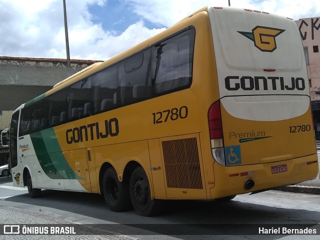 Empresa Gontijo de Transportes 12780 na cidade de Belo Horizonte, Minas Gerais, Brasil, por Hariel Bernades. ID da foto: 10999733.