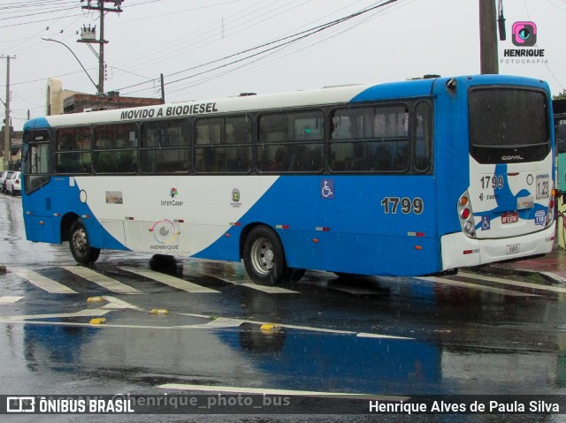 VB Transportes e Turismo 1799 na cidade de Campinas, São Paulo, Brasil, por Henrique Alves de Paula Silva. Número da foto: #11000336.