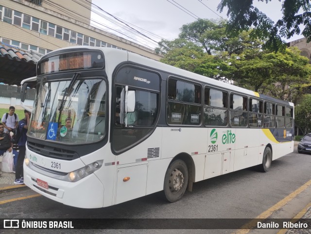 Viação Elite 2361 na cidade de Volta Redonda, Rio de Janeiro, Brasil, por Danilo  Ribeiro. Número da foto: #11000643.