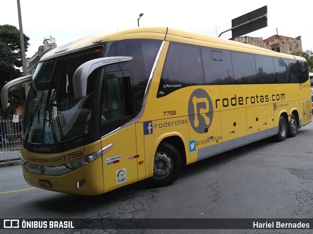RodeRotas - Rotas de Viação do Triângulo 7758 na cidade de Belo Horizonte, Minas Gerais, Brasil, por Hariel Bernades. Número da foto: #10999724.