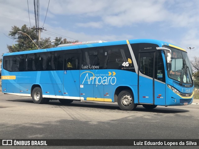 Viação Nossa Senhora do Amparo RJ 186.126 na cidade de Niterói, Rio de Janeiro, Brasil, por Luiz Eduardo Lopes da Silva. ID da foto: 11001521.