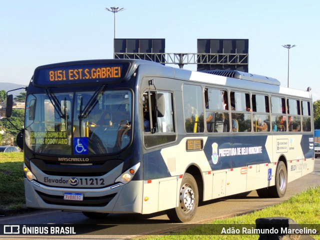Auto Omnibus Floramar 11212 na cidade de Belo Horizonte, Minas Gerais, Brasil, por Adão Raimundo Marcelino. Número da foto: #11002624.