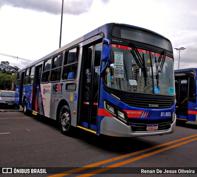 Next Mobilidade - ABC Sistema de Transporte 81.805 na cidade de Barueri, São Paulo, Brasil, por Renan De Jesus Oliveira. Número da foto: #11002598.