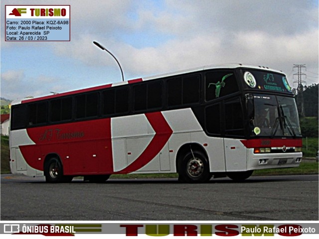 AF Turismo 2000 na cidade de Aparecida, São Paulo, Brasil, por Paulo Rafael Peixoto. Número da foto: #11000347.