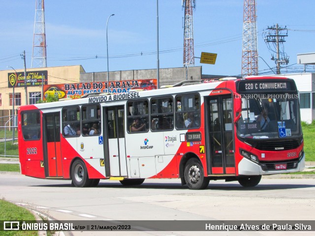 Itajaí Transportes Coletivos 2022 na cidade de Campinas, São Paulo, Brasil, por Henrique Alves de Paula Silva. Número da foto: #11000397.