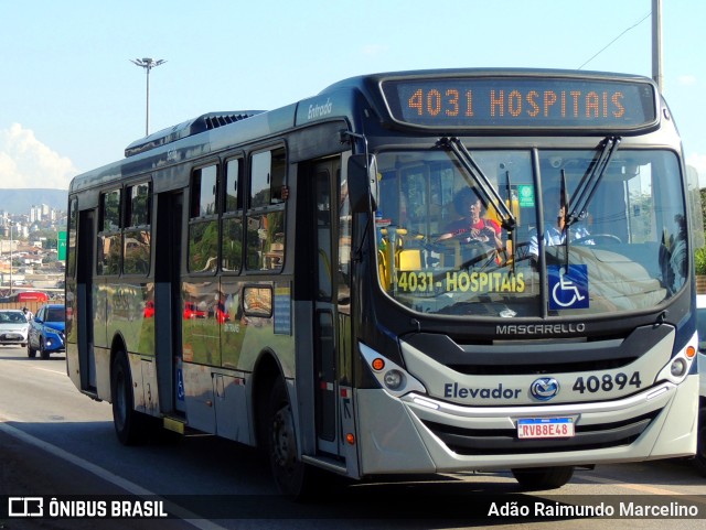 Salvadora Transportes > Transluciana 40894 na cidade de Belo Horizonte, Minas Gerais, Brasil, por Adão Raimundo Marcelino. Número da foto: #11002608.