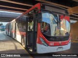 Redbus Urbano 1980 na cidade de Las Condes, Santiago, Metropolitana de Santiago, Chile, por Benjamín Tomás Lazo Acuña. Número da foto: #:id.