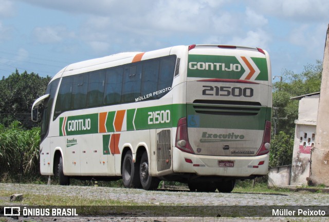 Empresa Gontijo de Transportes 21500 na cidade de Rio Largo, Alagoas, Brasil, por Müller Peixoto. ID da foto: 11027113.