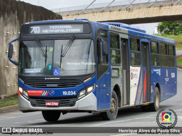 Transportes Capellini 19.034 na cidade de Campinas, São Paulo, Brasil, por Henrique Alves de Paula Silva. Número da foto: #11026278.