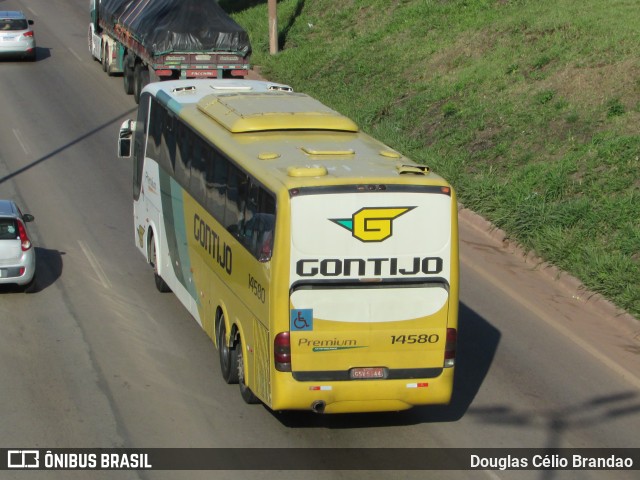 Empresa Gontijo de Transportes 14580 na cidade de Belo Horizonte, Minas Gerais, Brasil, por Douglas Célio Brandao. Número da foto: #11027461.