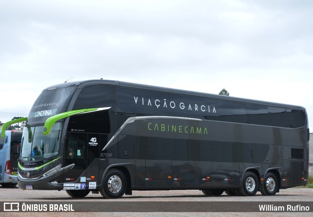 Viação Garcia 87039 na cidade de Curitiba, Paraná, Brasil, por William Rufino. Número da foto: #11026736.